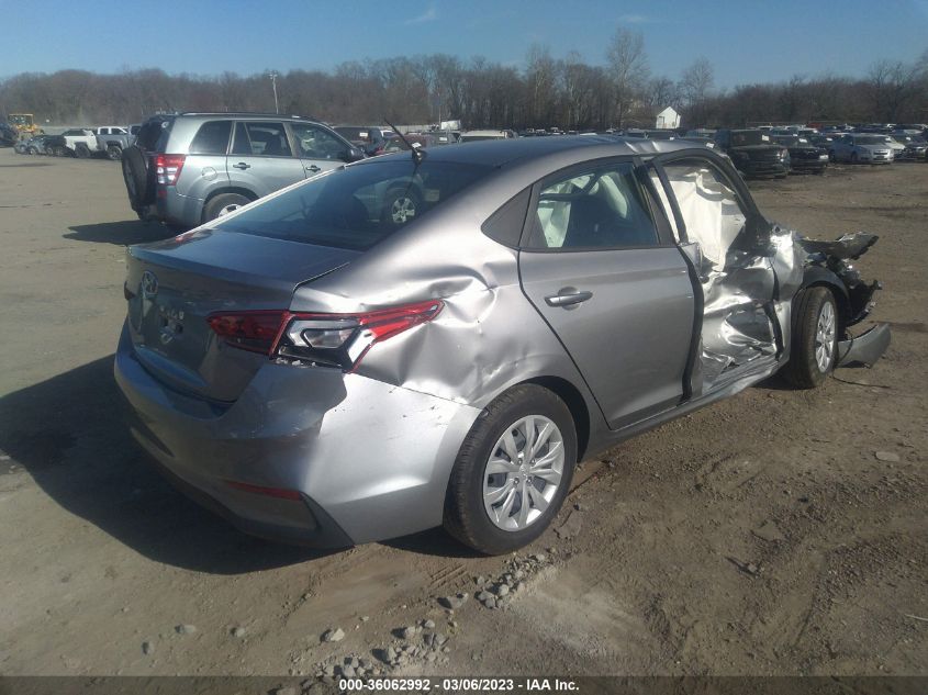 2022 HYUNDAI ACCENT SE VIN: 3KPC24A64NE183659