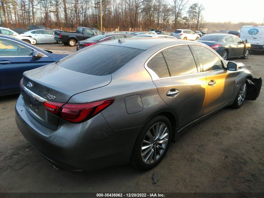 2020 INFINITI Q50 3.0T LUXE VIN: JN1EV7ARXLM252965