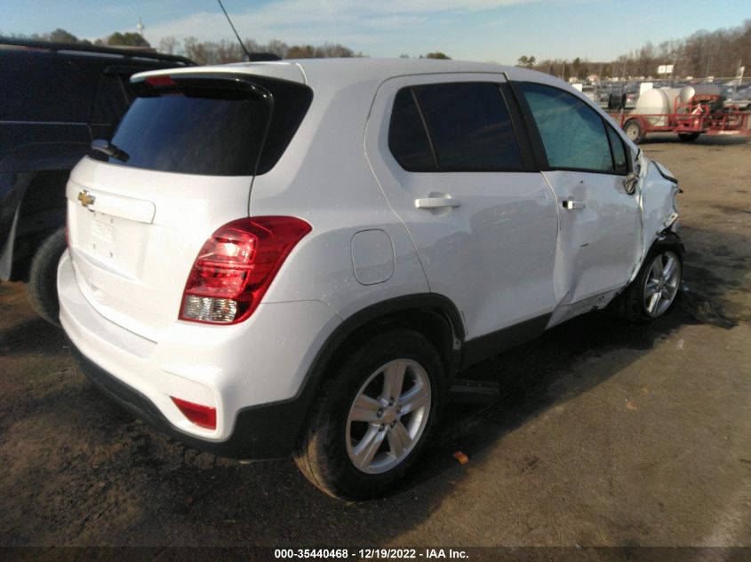 2022 CHEVROLET TRAX LS VIN: KL7CJKSM0NB524635