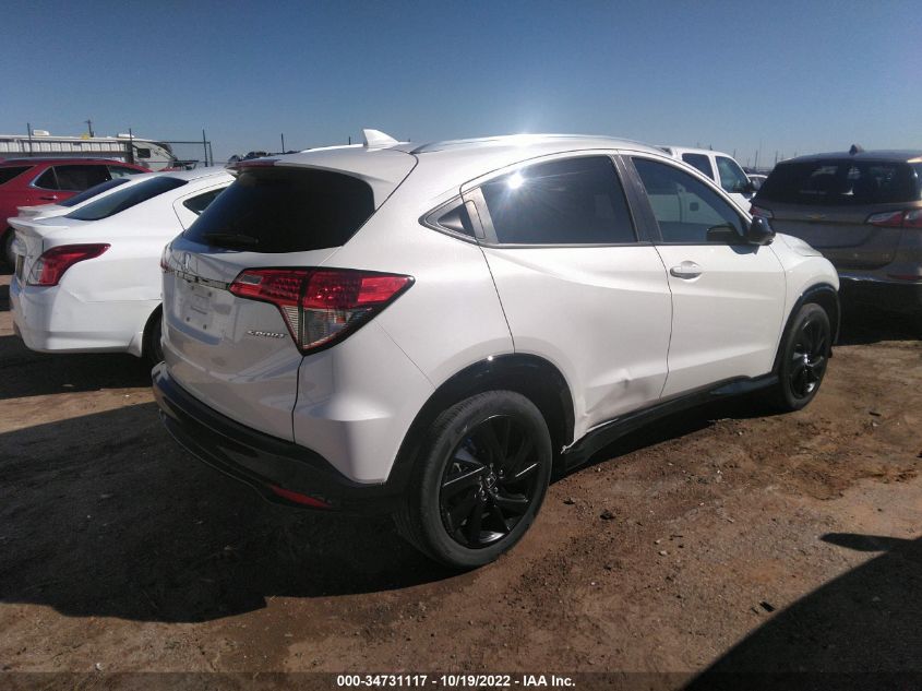 2022 HONDA HR-V SPORT VIN: 3CZRU5H13NM726147