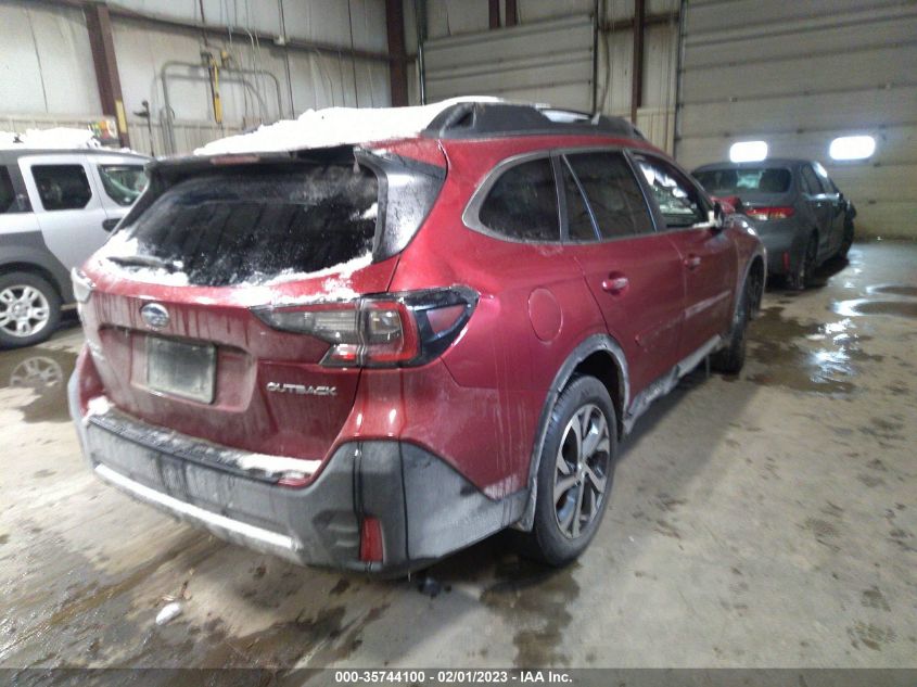 2022 SUBARU OUTBACK LIMITED VIN: 4S4BTANC5N3242082