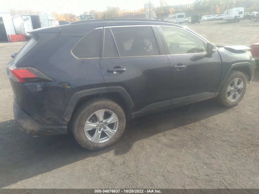 2021 TOYOTA RAV4 XLE VIN: JTMP1RFV9MD075748