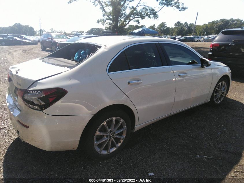 2021 MERCEDES-BENZ A-CLASS A 220 VIN: W1K3G4FB9MJ263473