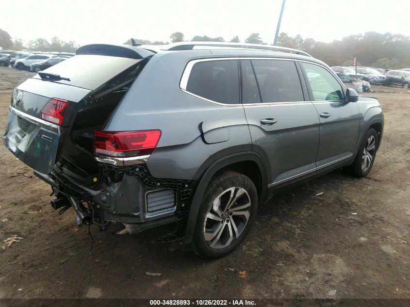 2021 VOLKSWAGEN ATLAS 3.6L V6 SEL PREMIUM VIN: 1V2TR2CA0MC585250