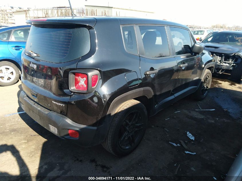 2020 JEEP RENEGADE SPORT VIN: ZACNJAAB9LPL26044
