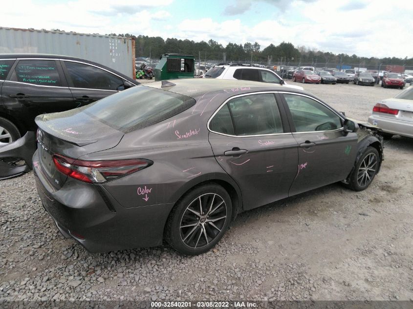 2021 TOYOTA CAMRY SE VIN: 4T1G11AK4MU527471