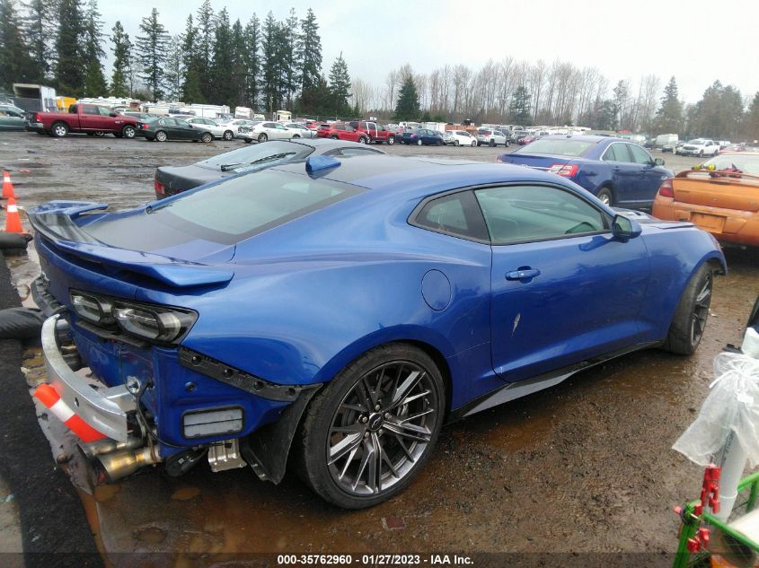 2022 CHEVROLET CAMARO ZL1 VIN: 1G1FJ1R68N0107012