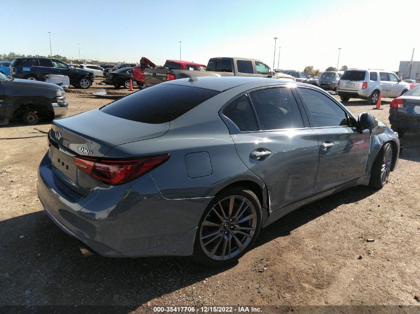 2021 INFINITI Q50 RED SPORT 400 VIN: JN1FV7DP0MM850126