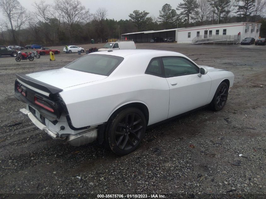 2021 DODGE CHALLENGER SXT VIN: 2C3CDZAG2MH552607