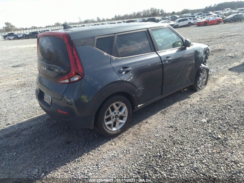 2022 KIA SOUL S VIN: KNDJ23AU5N7816993