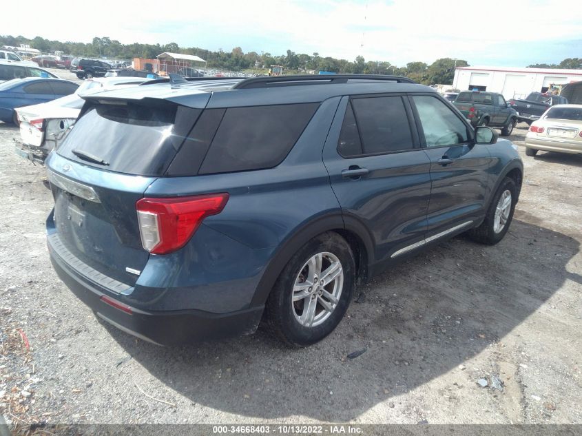 2020 FORD EXPLORER XLT VIN: 1FMSK7DH7LGB47855