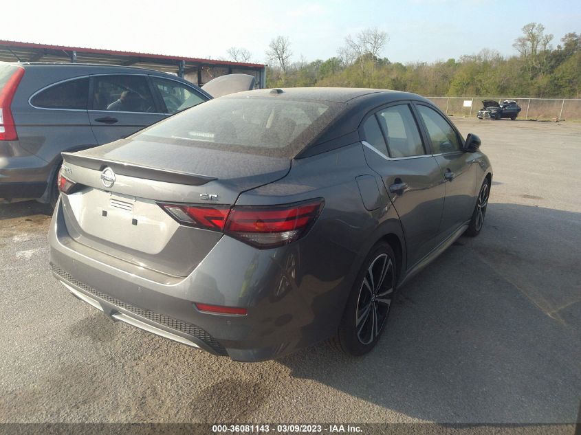 2022 NISSAN SENTRA SR VIN: 3N1AB8DV2NY300030