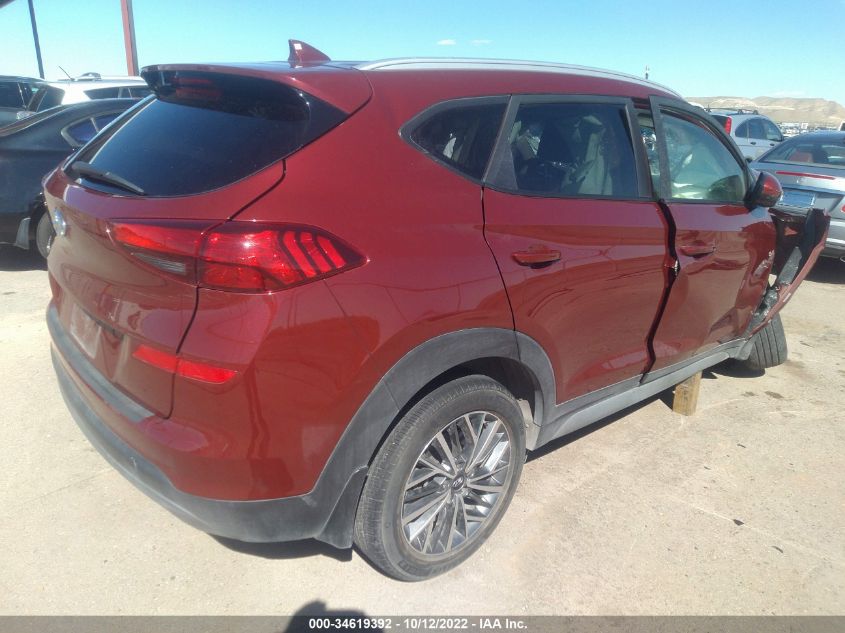 2020 HYUNDAI TUCSON SEL VIN: KM8J33AL7LU155899