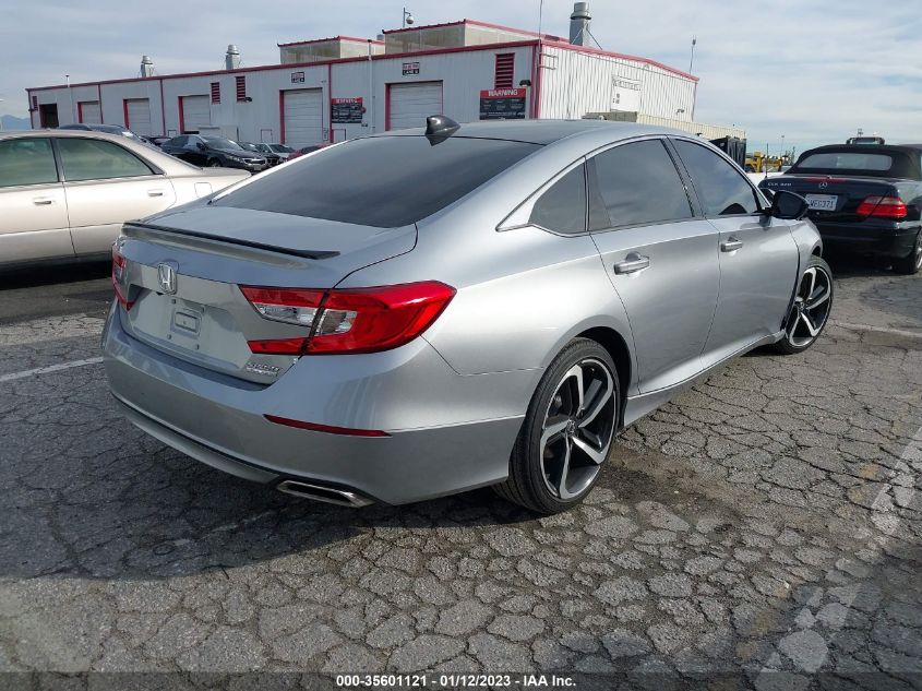 2022 HONDA ACCORD SEDAN SPORT SE VIN: 1HGCV1F48NA068838