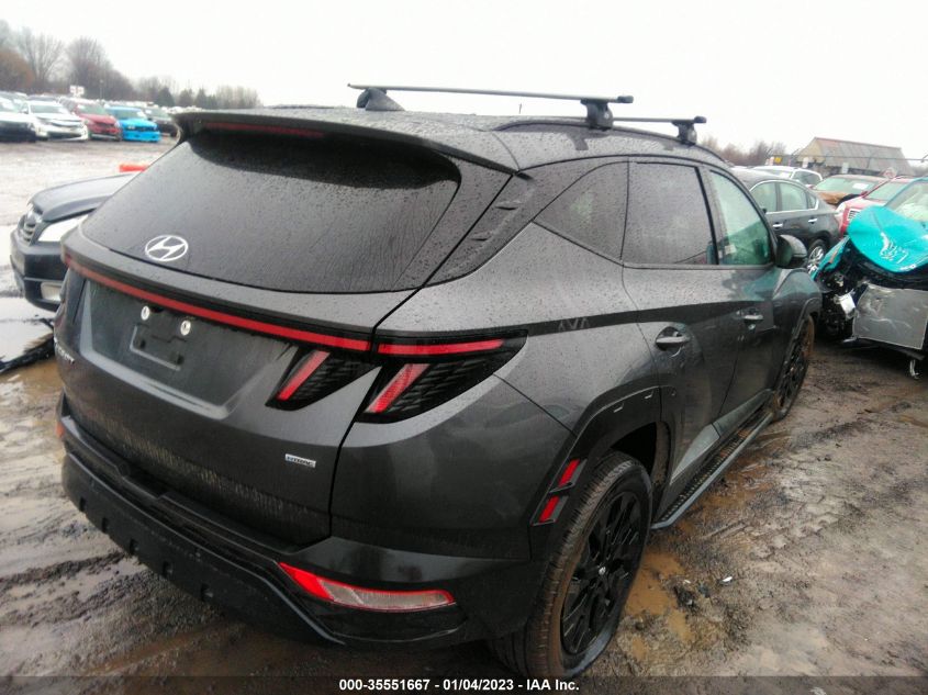 2022 HYUNDAI TUCSON XRT VIN: KM8JFCAE6NU167411