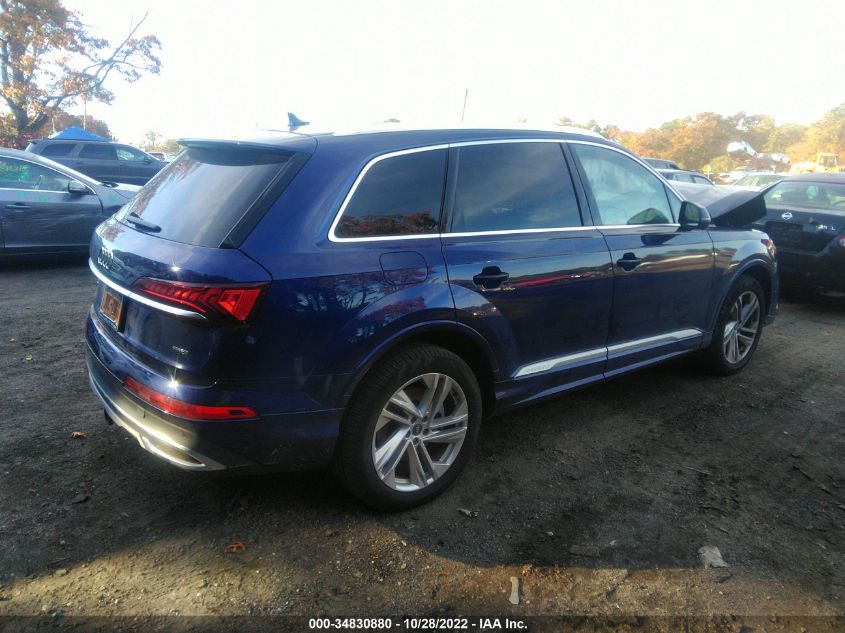 2021 AUDI Q7 PREMIUM VIN: WA1AJAF70MD015506