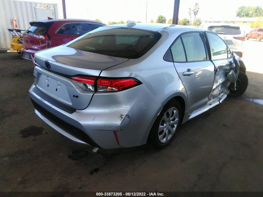 2022 TOYOTA COROLLA LE VIN: JTDEPMAE3N3009168