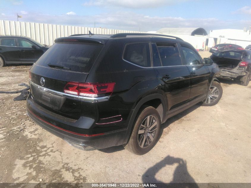 2022 VOLKSWAGEN ATLAS 2.0T SE VIN: 1V2DP2CA6NC562714