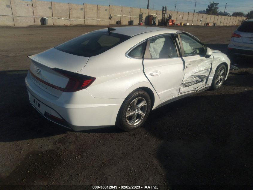 2021 HYUNDAI SONATA SE VIN: 5NPEG4JA0MH105128