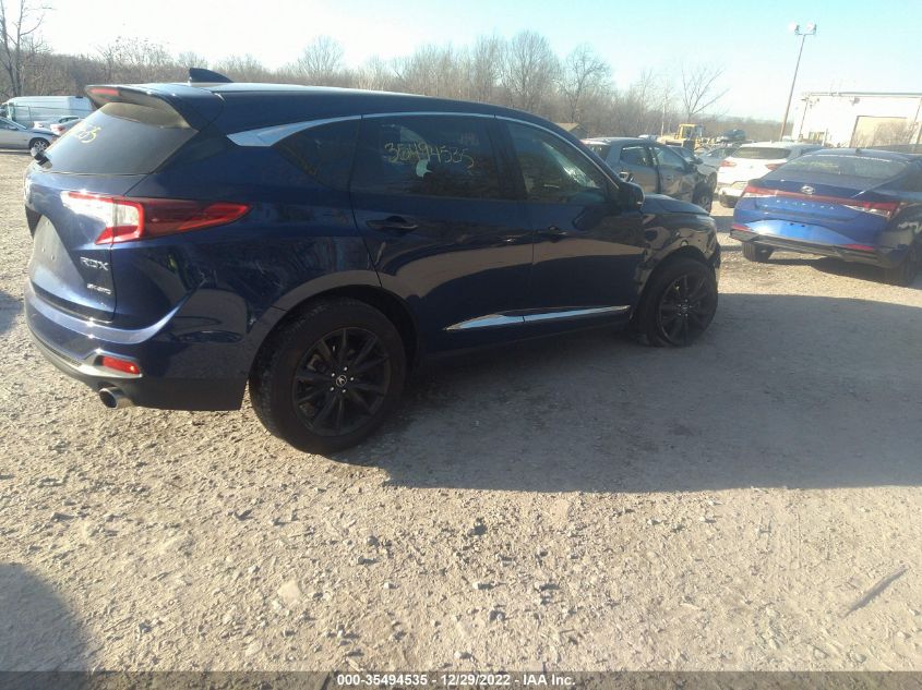 2021 ACURA RDX VIN: 5J8TC2H37ML006530