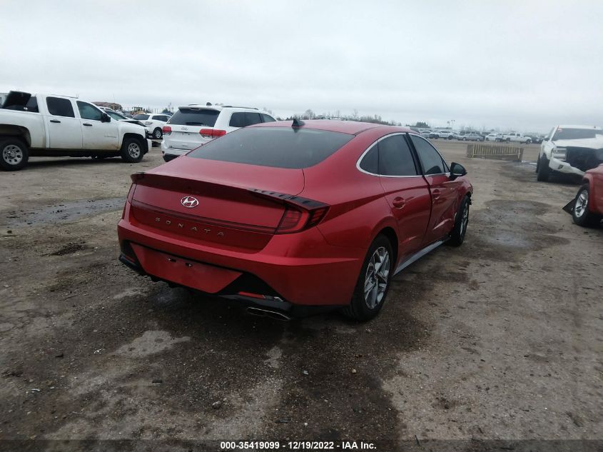 2021 HYUNDAI SONATA SEL VIN: 5NPEL4JAXMH062848