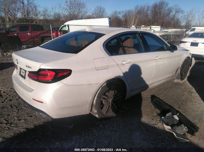 2022 BMW 5 SERIES 530I XDRIVE VIN: WBA13BJ06NWX40109