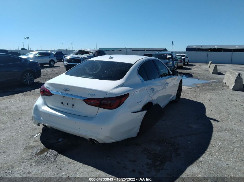 2021 INFINITI Q50 3.0T LUXE VIN: JN1EV7BP6MM706577