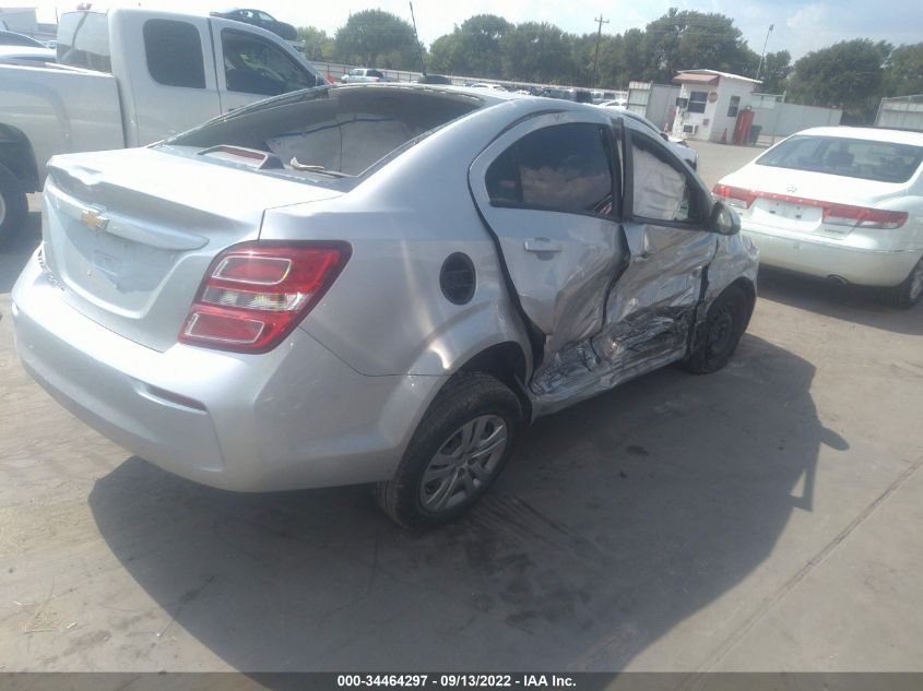 2020 CHEVROLET SONIC LS VIN: 1G1JB5SB5L4101325