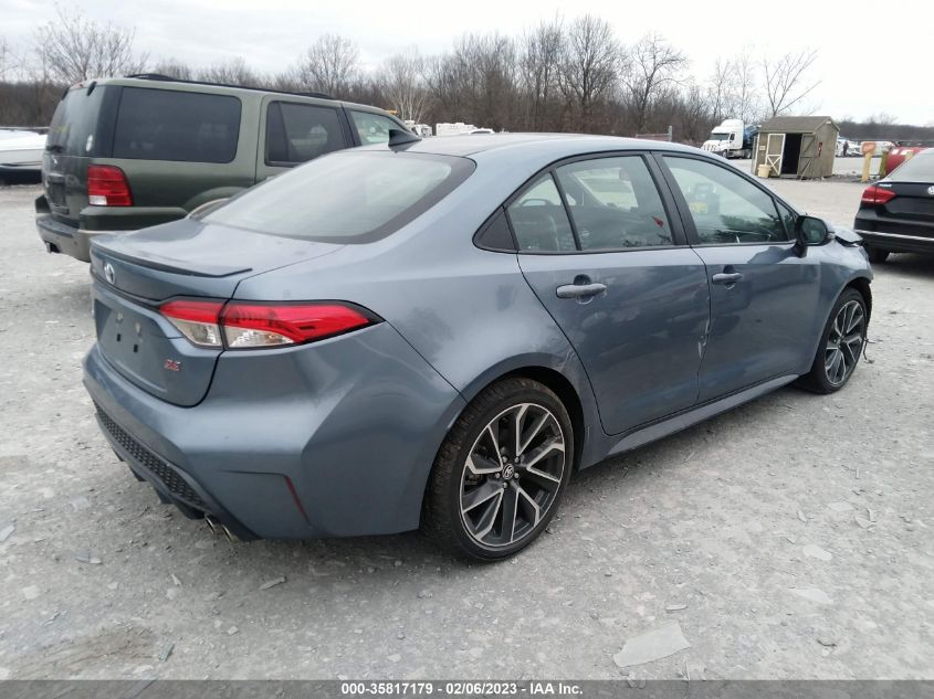 2022 TOYOTA COROLLA SE/SE NIGHTSHADE/APEX SE VIN: 5YFS4MCE4NP128556