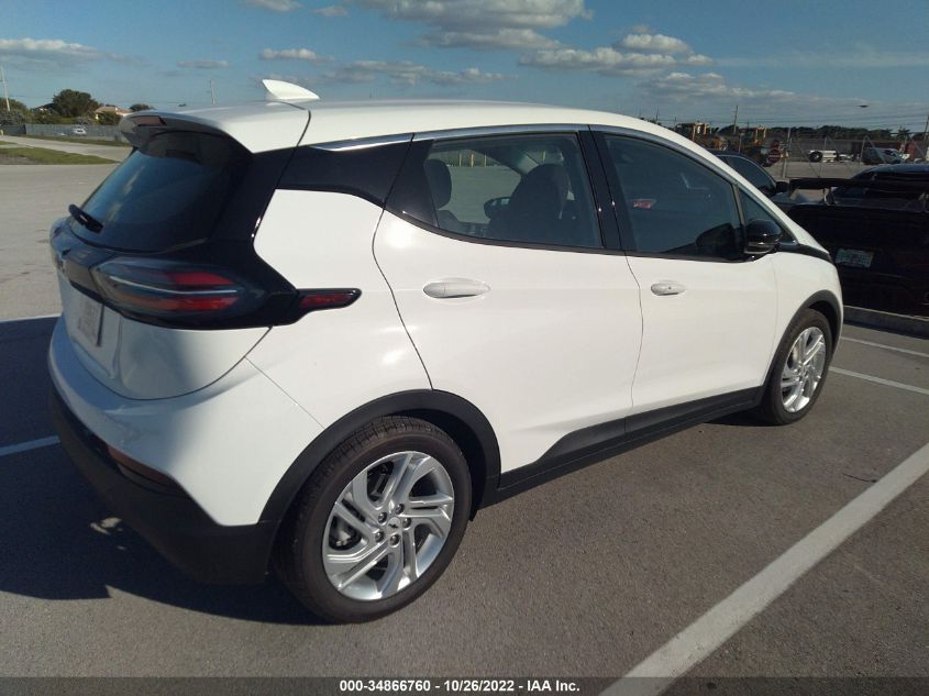 2022 CHEVROLET BOLT EV 1LT VIN: 1G1FW6S09N4124480