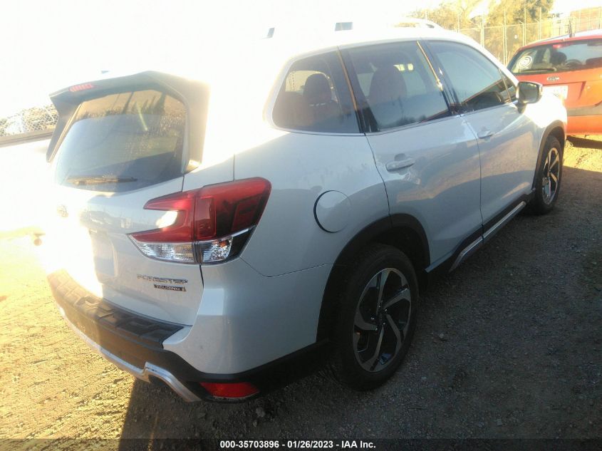 2022 SUBARU FORESTER TOURING VIN: JF2SKARC7NH431774