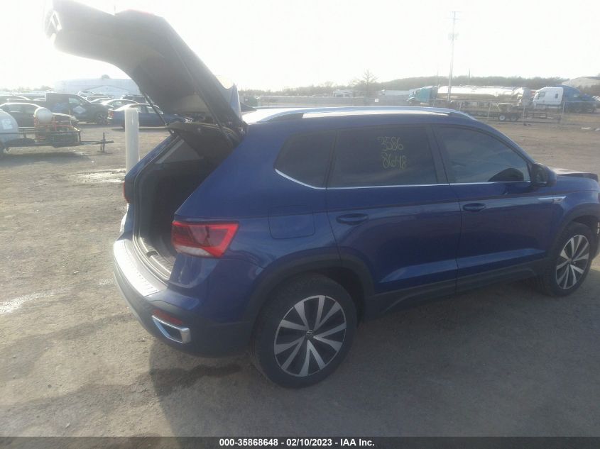 2022 VOLKSWAGEN TAOS SE VIN: 3VVWX7B28NM038384