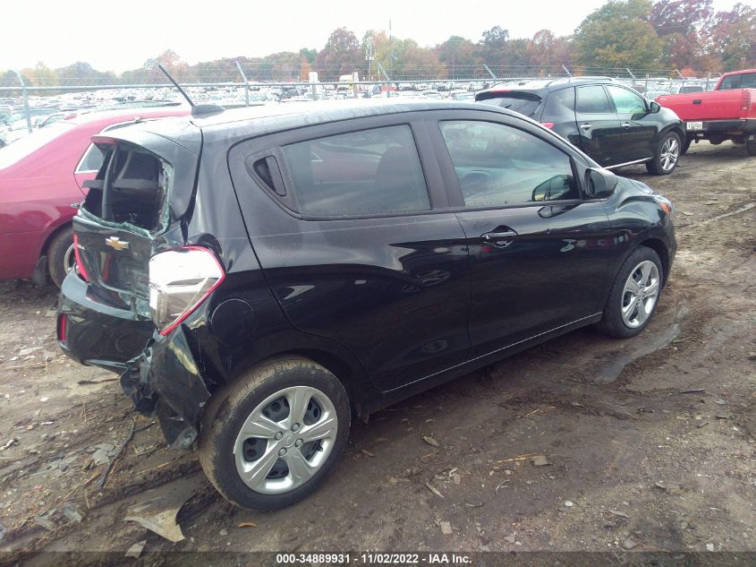 2021 CHEVROLET SPARK LS VIN: KL8CB6SA4MC219802