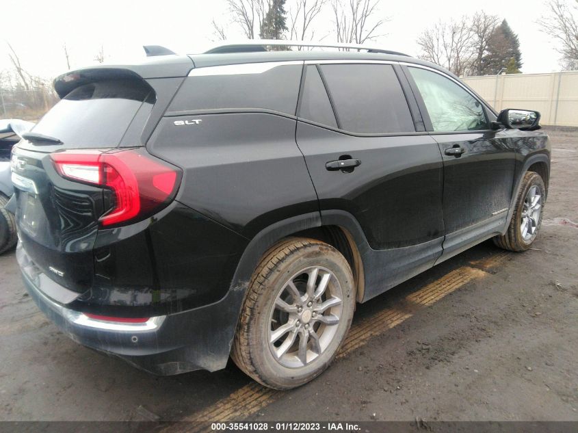2022 GMC TERRAIN SLT VIN: 3GKALVEVXNL143338