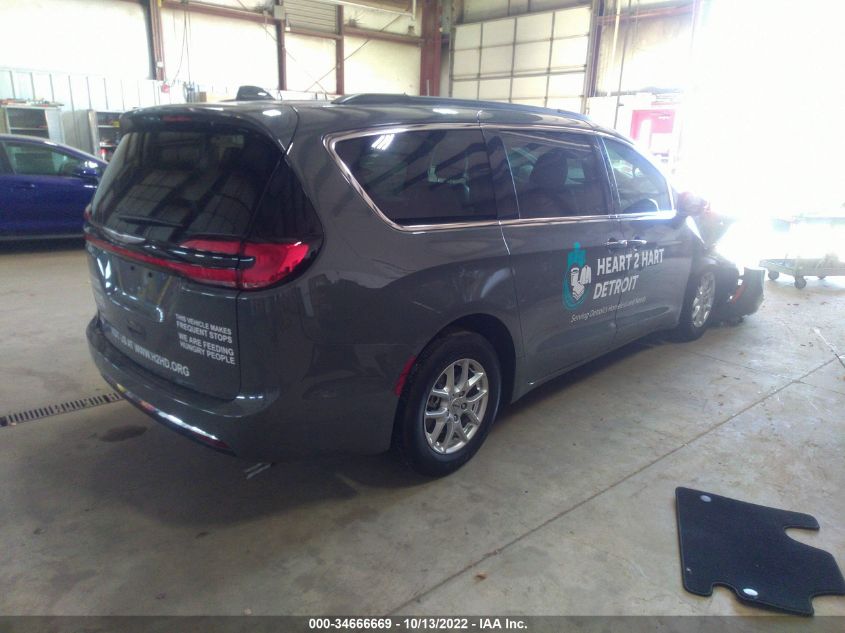 2022 CHRYSLER PACIFICA TOURING L VIN: 2C4RC1BG3NR103604