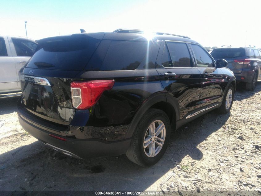 2022 FORD EXPLORER XLT VIN: 1FMSK7DH7NGA34250