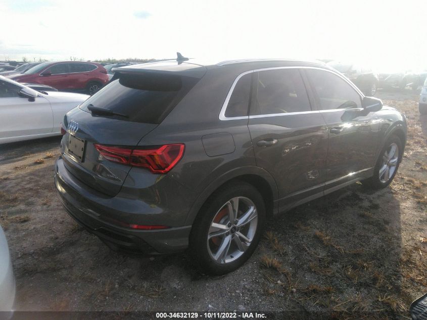 2022 AUDI Q3 S LINE PREMIUM PLUS VIN: WA1EECF31N1089518