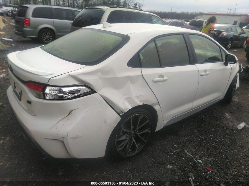 2022 TOYOTA COROLLA SE/SE NIGHTSHADE/APEX SE VIN: JTDS4MCEXN3502581