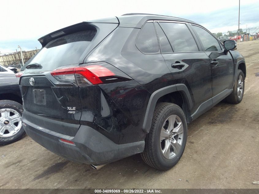 2022 TOYOTA RAV4 XLE VIN: 2T3P1RFVXNC268822