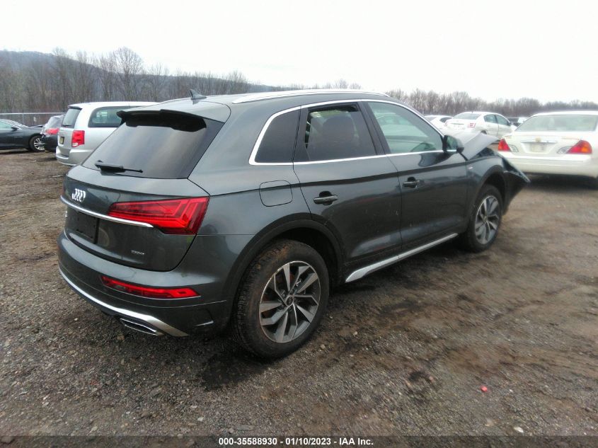 2022 AUDI Q5 S LINE PREMIUM VIN: WA1GAAFY4N2089379