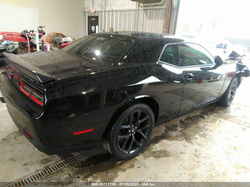 2022 DODGE CHALLENGER SXT VIN: 2C3CDZAG6NH223054