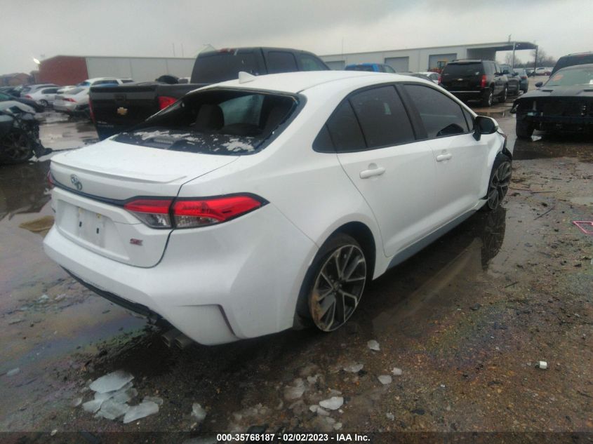 2022 TOYOTA COROLLA SE/SE NIGHTSHADE/APEX SE VIN: 5YFS4MCE2NP104577