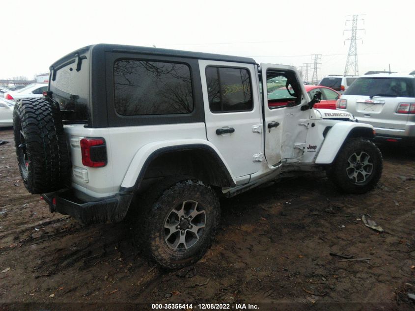 2021 JEEP WRANGLER UNLIMITED RUBICON VIN: 1C4HJXFG6MW761132