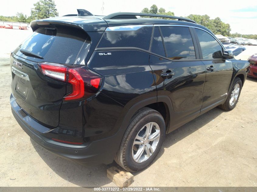 2022 GMC TERRAIN SLE VIN: 3GKALMEV9NL145947