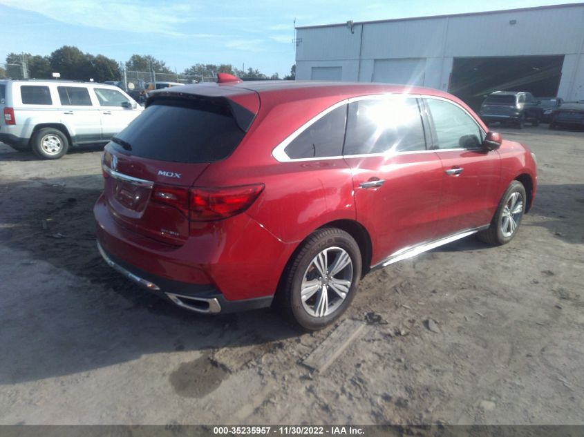 2020 ACURA MDX VIN: 5J8YD4H37LL023471