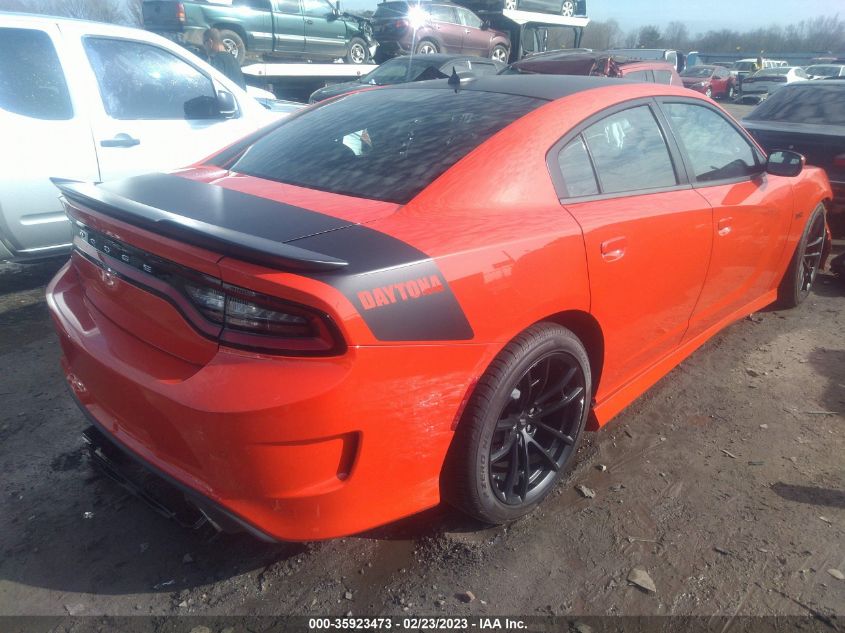 2022 DODGE CHARGER SCAT PACK VIN: 2C3CDXGJ8NH217196