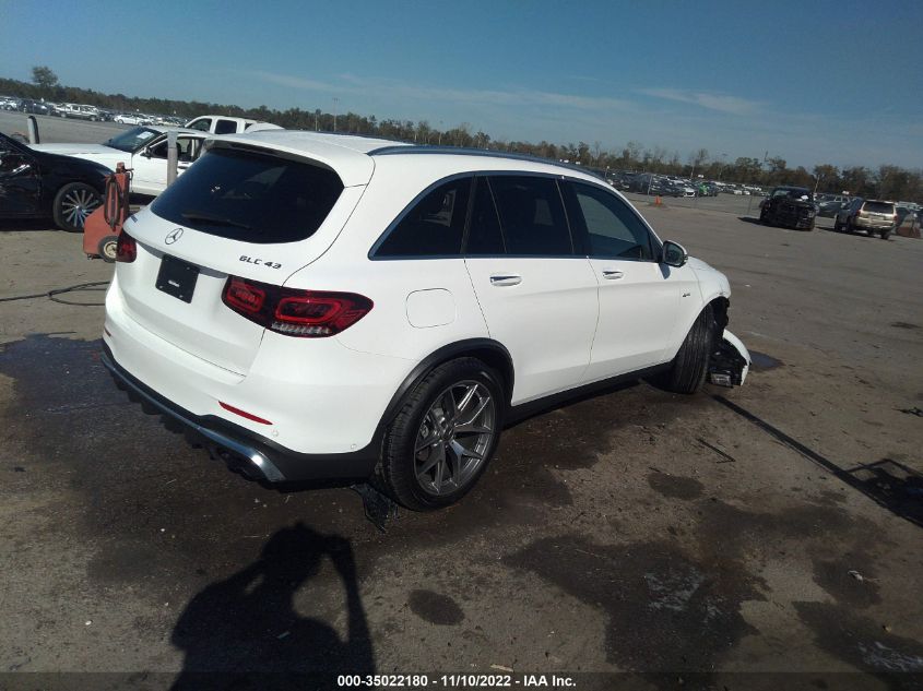2022 MERCEDES-BENZ GLC AMG GLC 43 VIN: W1N0G6EBXNV394523
