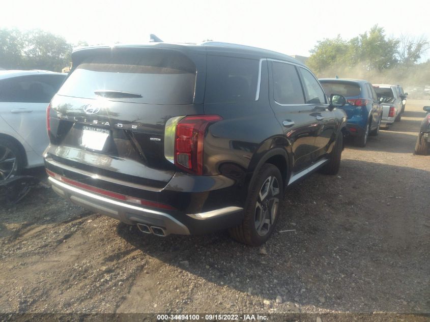 2023 HYUNDAI PALISADE LIMITED VIN: KM8R5DGE2PU489498