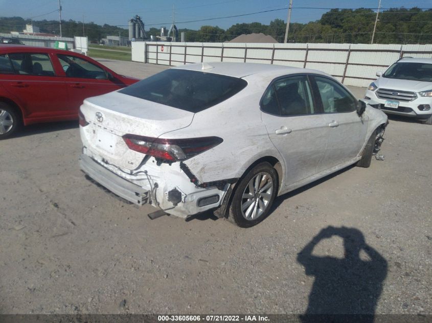 2022 TOYOTA CAMRY LE VIN: 4T1R11AK5NU646219
