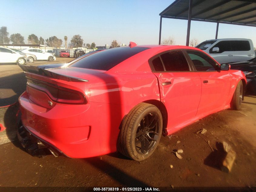 2021 DODGE CHARGER SCAT PACK VIN: 2C3CDXGJ5MH591439